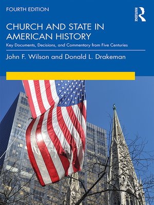 cover image of Church and State in American History